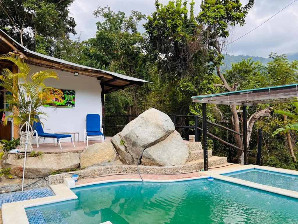 Minca Cabana La Roca Santa Marta  Ngoại thất bức ảnh